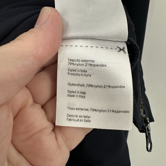 SAVE THE DUCK jacket coat windbreaker softshell lightweight zip up blue MEDIUM - Picture 11 of 11